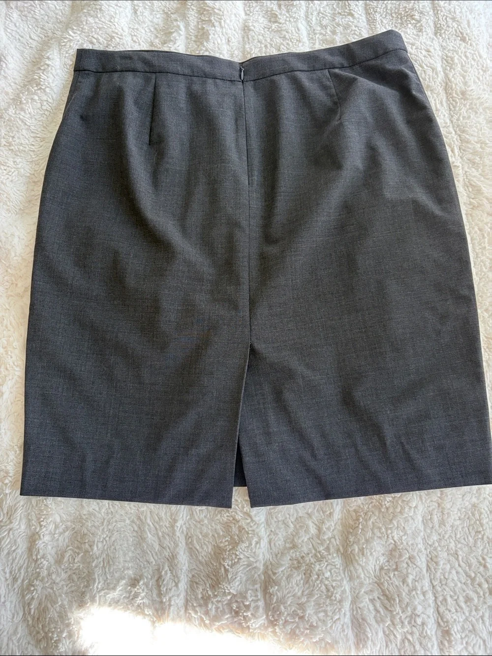 J. Crew Charcoal Gray Pencil Skirt